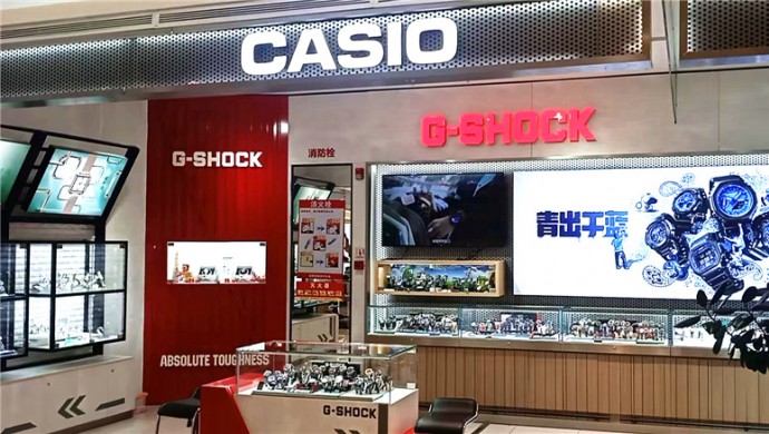 西寧王府井二店卡西歐專(zhuān)廳